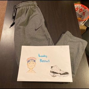 Grey Nike Sweatpants